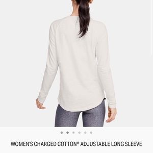 Women's Charged Cotton Adjustable Long Sleeve